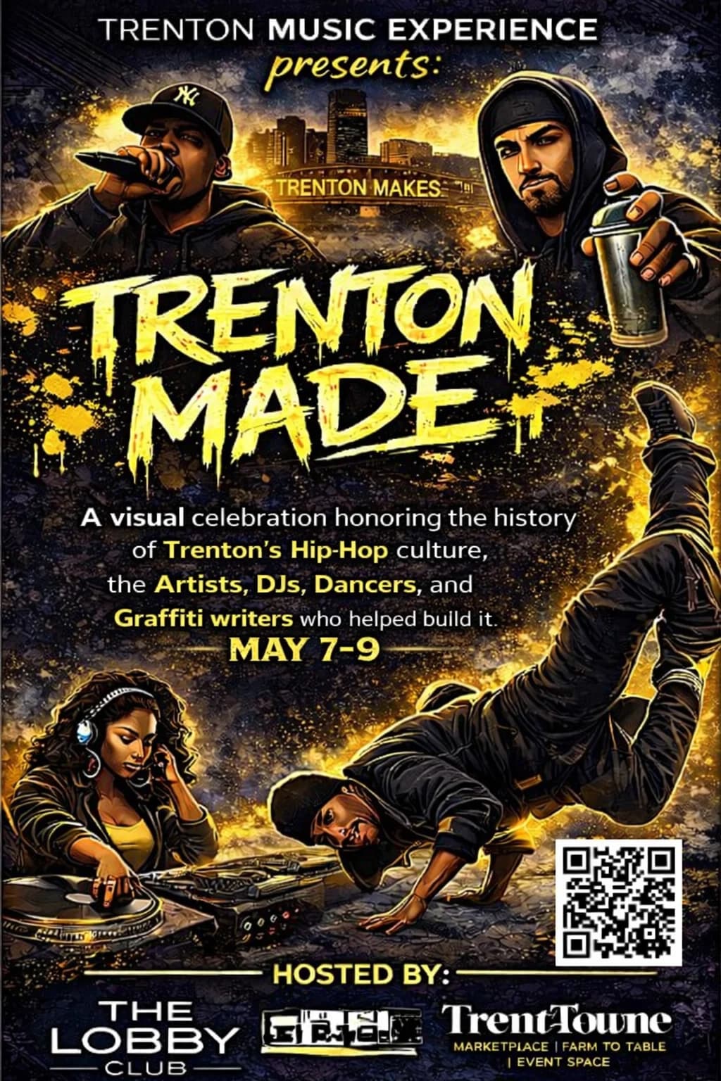Trenton Made Hip-Hop flyer 